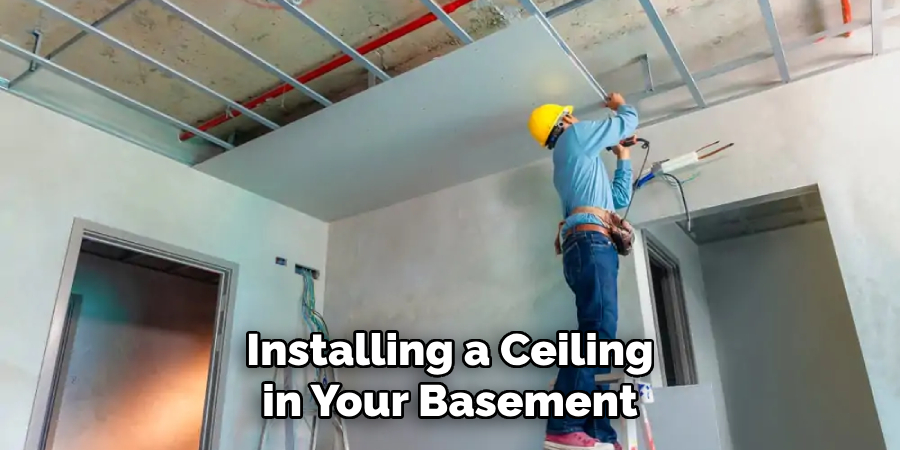 Installing a Ceiling in Your Basement