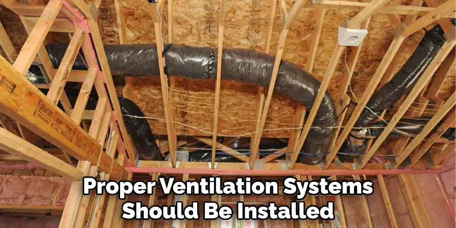 Proper Ventilation Systems Should Be Installed