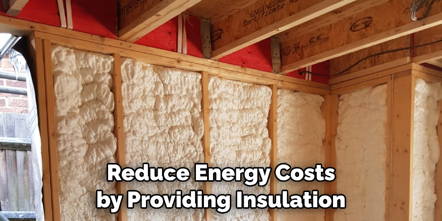 Reduce Energy Costs by Providing Insulation
