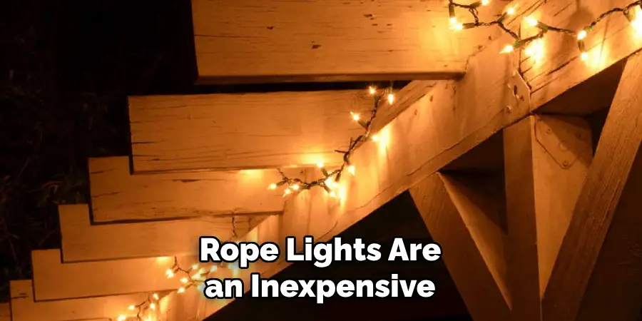 Rope Lights Are an Inexpensive