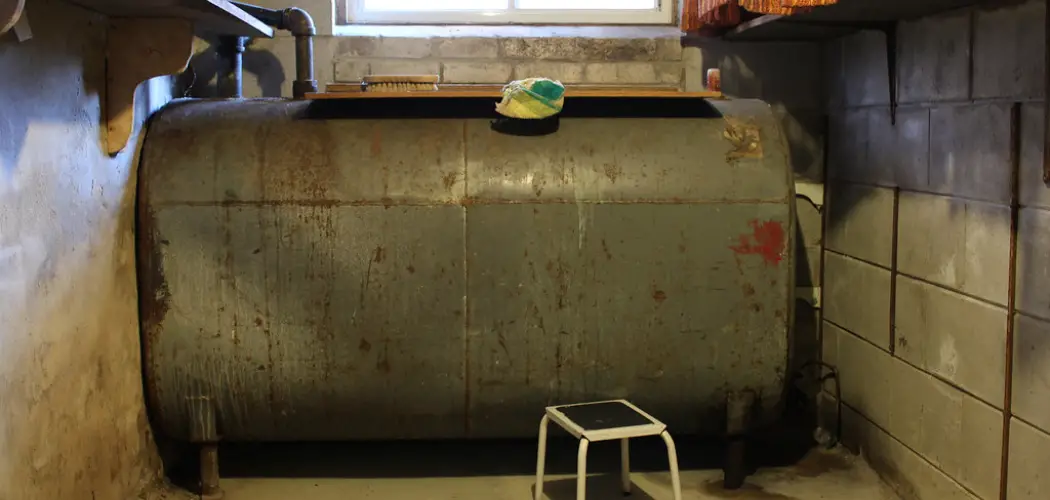 How to Remove an Oil Tank From Your Basement